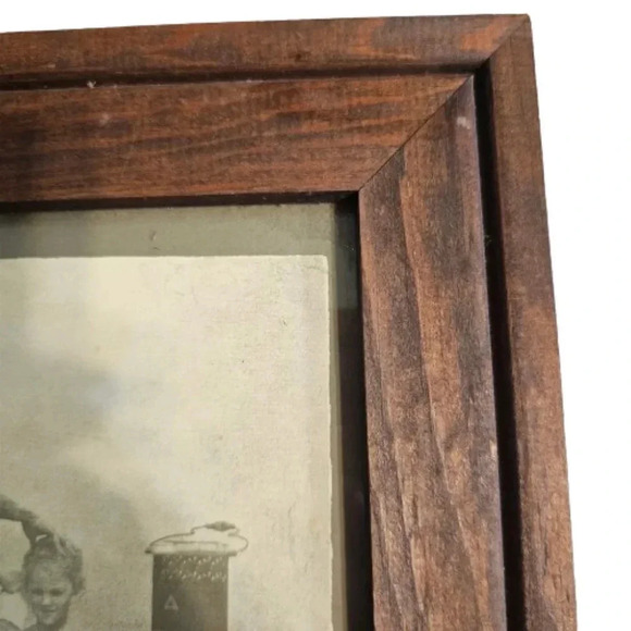 R. Hendrickson Framed Vintage Sepia Print  approximate 5"x6.5" - Picture 2 of 4